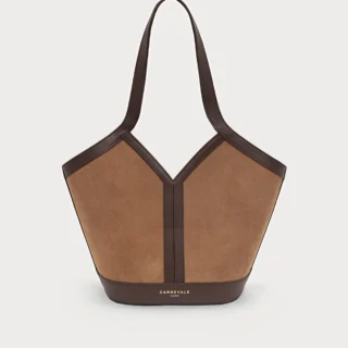 Gaia Caramel Basket Bag Carnevale Madrid